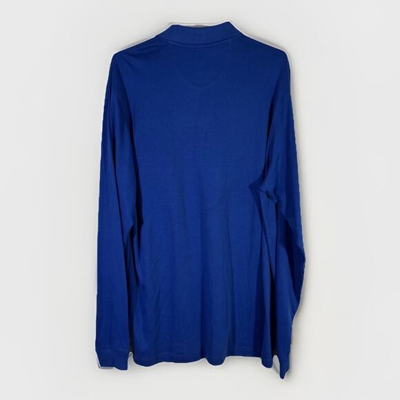 Roundtree & Yorke Size XLT Silky Finish Collection Tall Man Shirt NWT Blue - Picture 2 of 6